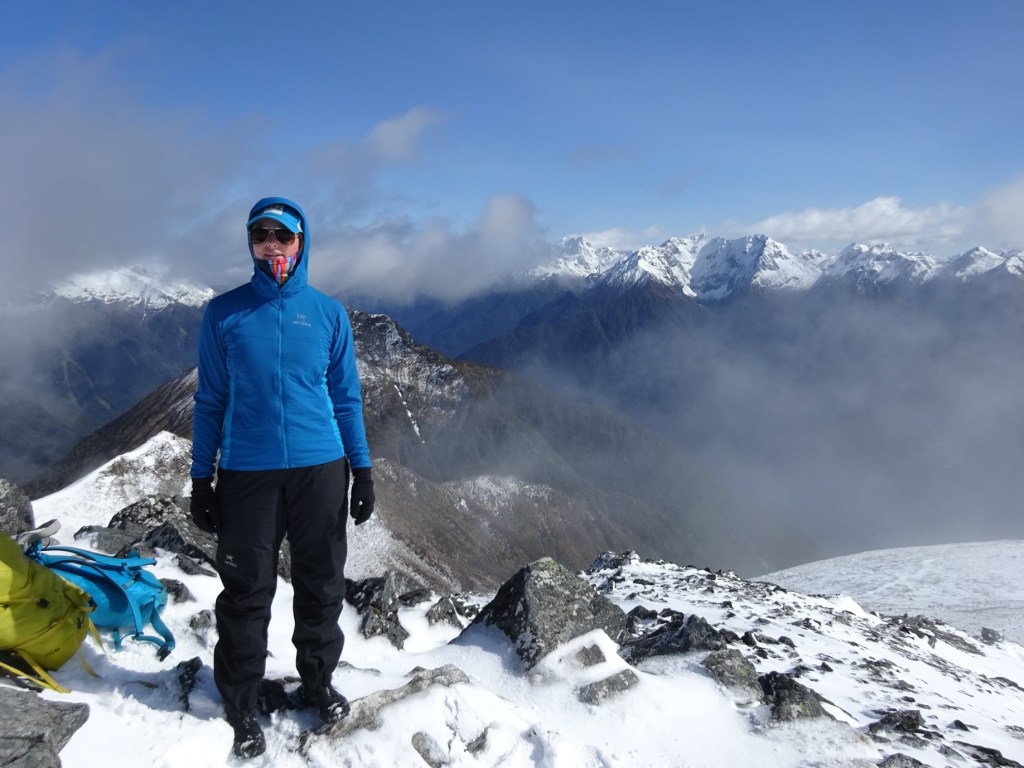 Summit of Mount Luxmore, Kepler Track, NZ. October, 2019